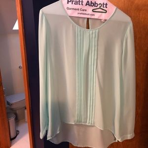 Teal blouse. Large.